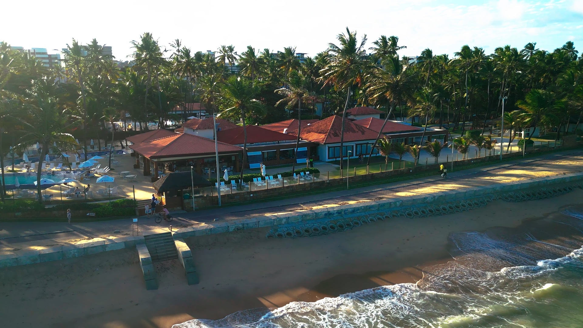 Área do Hotel Jatiúca em Maceió